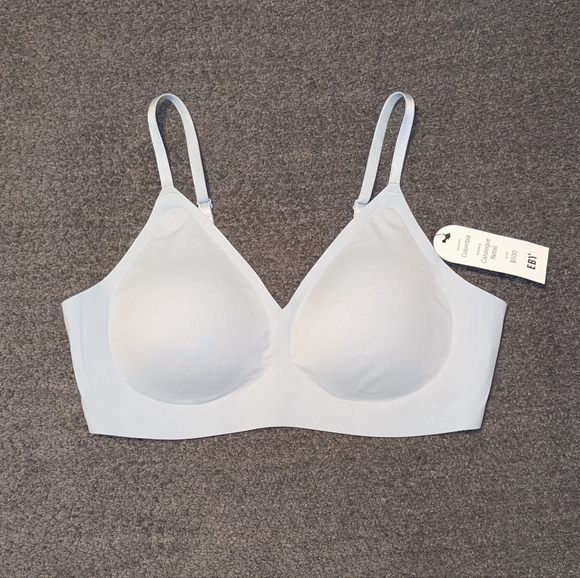 EBY Relief Bra Zen Light Blue Wireless Bra Women's Large - Picture 2 of 12